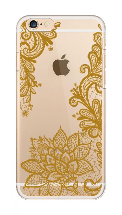 MOXIE CRYSTAL CASE LACE IPHONE 6/6S GOLD