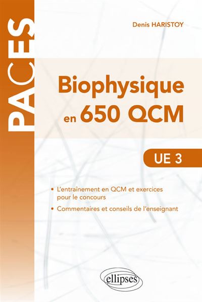 L'ue3 a en qcm paces