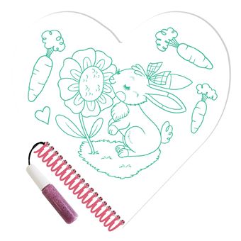 Mon carnet c ur à colorier Bébés animaux