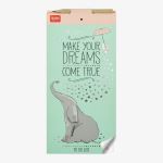 Bloc note magnetique Don't Forget Legami Make Your Dreams Come True