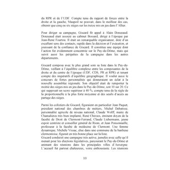 Avec Giscard en Auvergne