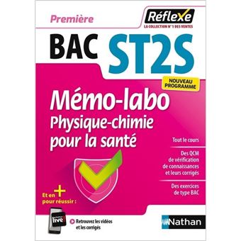 Memo Labo Physique Chimie Pour La Sante 1ere St2s Guide Reflexe Numero 34 2019 Tome 34 Broche Collectif Achat Livre Fnac