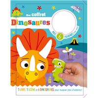 Les dinosaures (coll. coffret livre et figurines)