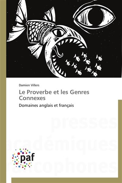 Le proverbe et les genres connexes