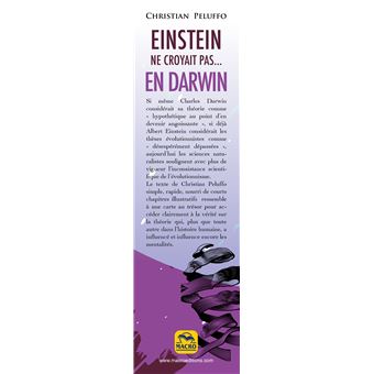 Einstein ne croyait pas en Darwin