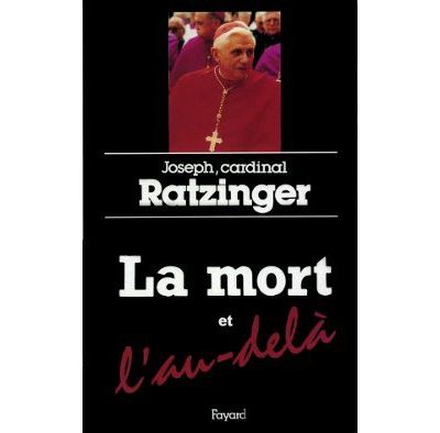 La mort et l'au-delà -  Benoît XVI - broché
