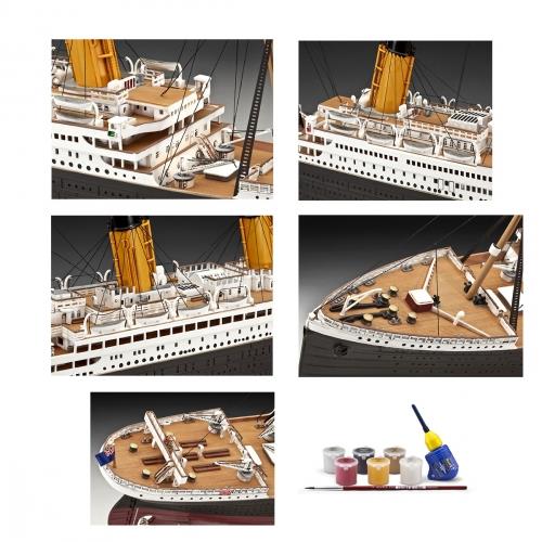 Maquette - Coffret 100 ans Titanic - 1/140 - Kits maquettes tout