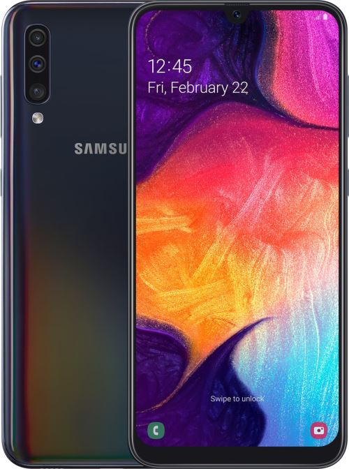 Smartphone Samsung Galaxy A50 128Go Noir + Proxi Sim