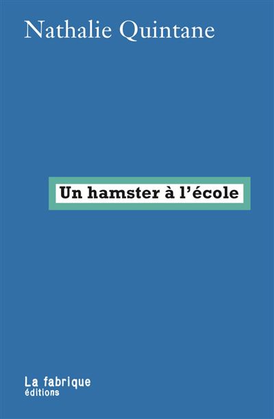 Un hamster à l'école