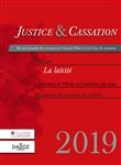 Justice et cassation 2019 - La laicité