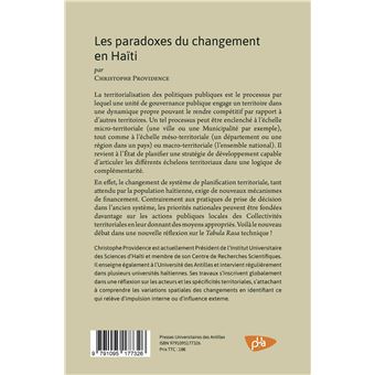 Les paradoxes du changement en Haïti