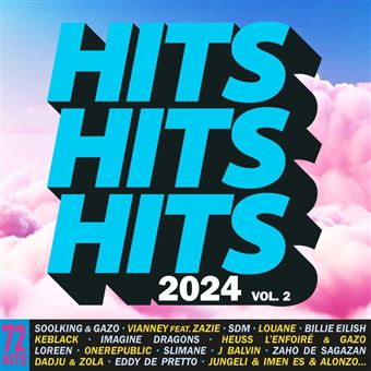 Hits Hits Hits 2023 Volume 2 : CD album en Slimane - Angèle : tous
