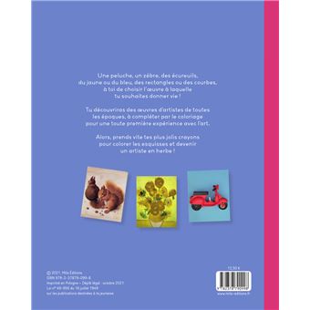 L'art à colorier pour les tout-petits
