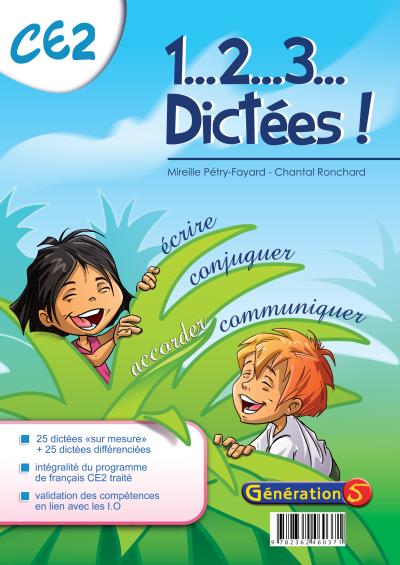 1, 2, 3... dictees ce2