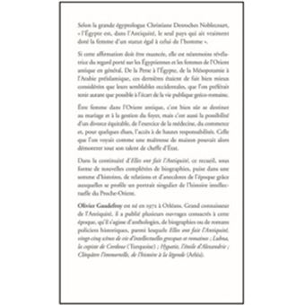 Elles ont fait l'Orient antique