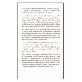 Elles ont fait l'Orient antique