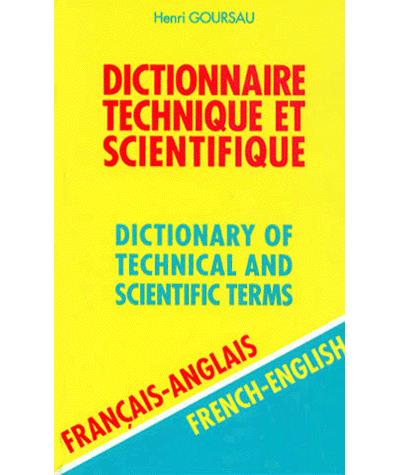 Dictionnaire technique et scientifique français/anglais