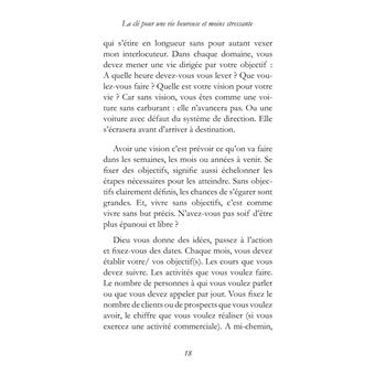 Etre organisé