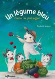 Un légume bleu dans le potager