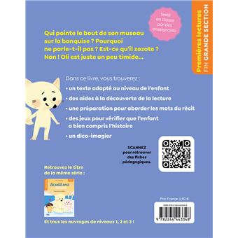 Oli, le nouveau copain, Niveau Fin GS