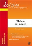 20 fiches sur les oeuvres Programme thème français 2019-2020 prépa démocratie