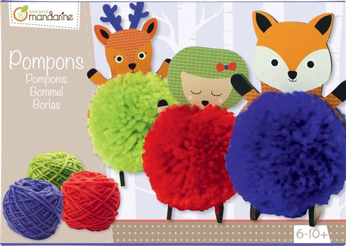 Kit créatif Avenue Mandarine Pompons