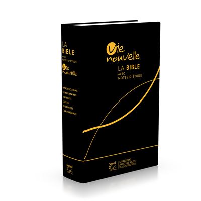 La Bible Avec Notes D'étude Vie Nouvelle - Cartonné - Collectif, Segond ...