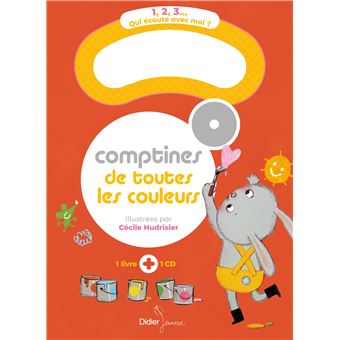 Comptines de toutes les couleurs (avec poignée)