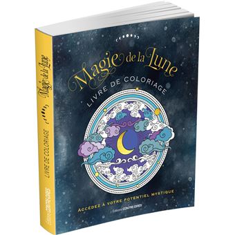 Magie de la lune - Livre de coloriage