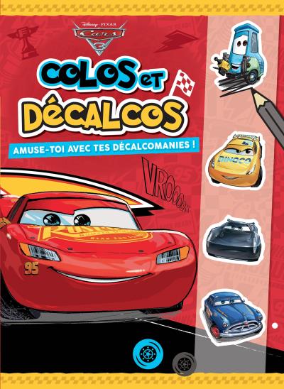 CARS 3 - Mes décalcomanies - Hachette Disney