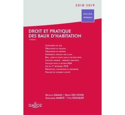 Droit et pratique des baux d'habitation