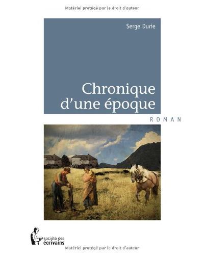 Chronique d une epoque