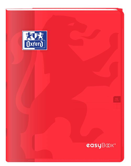 OXFORD EASYBOOK 24X32 96P SY ROUGE