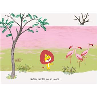 L'histoire du lion qui ne savait pas nager