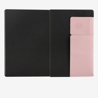 Carnet de notes Legami Medium Lined rose pastel