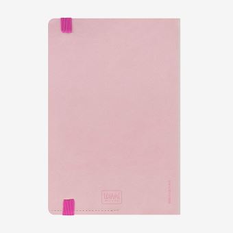 Carnet de notes Legami Medium Lined rose pastel