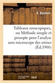 Tableaux uroscopiques, ou Méthode simple et prompte pour l'analyse sans microscope des urines