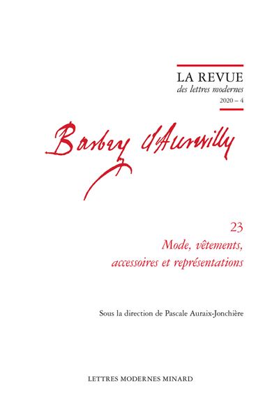 Mode, vêtements, accessoires et représentations