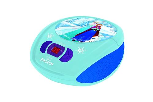 Lecteur CD pour enfant avec 2 microphones à piles La Reine des Neiges Elsa  bleu blanc - Cdiscount Jeux - Jouets