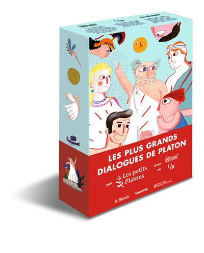 PLUS GRANDS DIALOGUES DE PLATON ADAPTEE PAR LES PETITS PLATO