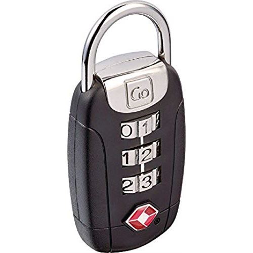 GO TRAVEL BIG DIAL TWIST AND SET LOCK BLACK