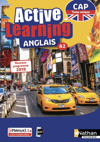 Active Learning Anglais CAP A2 - tome unique - Livre + Licence élève 2019
