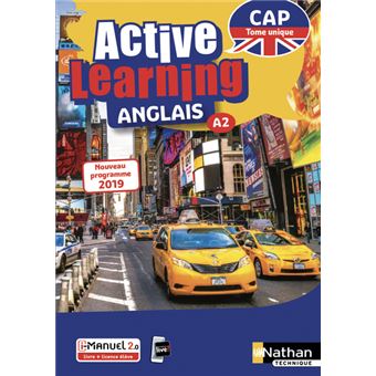 Active Learning Anglais CAP A2 - tome unique - Livre + Licence élève 2019