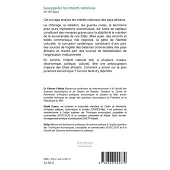 Sauvegarder les intérêts nationaux en Afrique