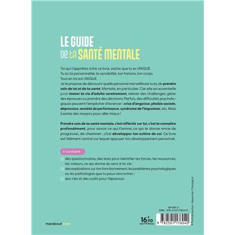 Le guide de ta santé mentale