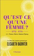 Qu'est-ce qu'une femme ?