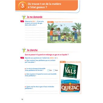 Les Cahiers de la Luciole - Sciences CM1