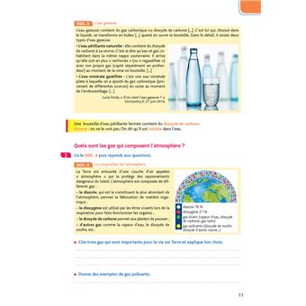 Les Cahiers de la Luciole - Sciences CM1