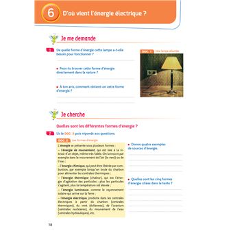 Les Cahiers de la Luciole - Sciences CM1