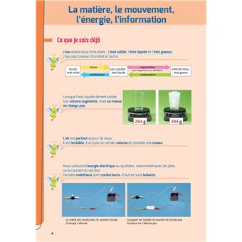 Les Cahiers de la Luciole - Sciences CM1
